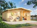 Fjordholz Gartenhaus Modell Berlin 70 D Classic
