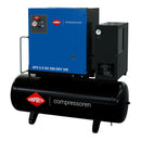 Airpress Schraubenkompressor 5.5 PS/4 kW 10 bar 200L 264-468 l/min (APS 5.5 GO 200 IVR Combi Dry)
