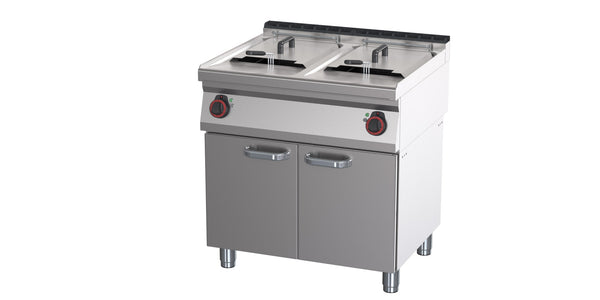 Locher Elektro-Fritteuse 2 x 17 Liter