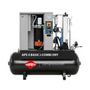 Airpress Schraubenkompressor 10 bar 200L 4 PS/3kW mit Adsorptionstrockner 18003-OFAG4 180 l/min (APS 4 Basic i-Combi Dry)