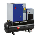 Airpress Schraubenkompressor 10 bar 200L 7.5 PS/5.5 kW 780 l/min (APS 7.5 Basic Combi Dry G2)