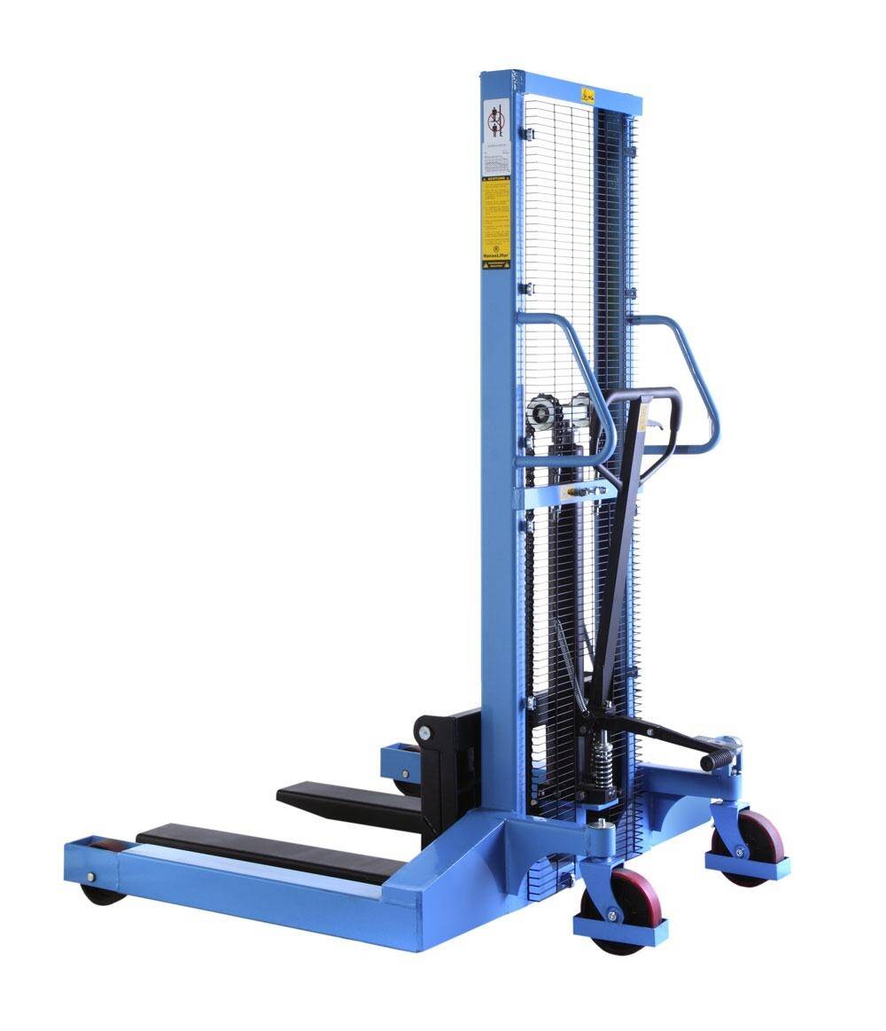 HanseLifter Breitspur-Hochhubwagen SDJ1016BS, Tragfähigkeit: 1000 kg, Hubhöhe bis 1600 mm