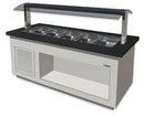 SARO salad bar for 5 x 1/1 GN, PREMIUM LINE SB-K200 white