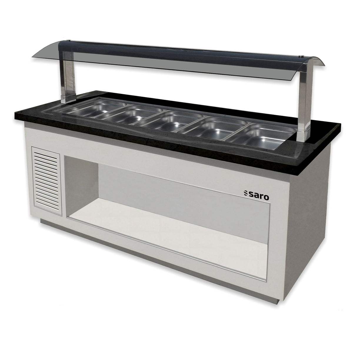 SARO Buffet caldo Modello PREMIUM LINE SB-H230 bianco