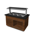 SARO Buffet caldo modello PREMIUM LINE SB-H130 Noce