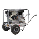Airpress Benzinkompressor mit HONDA GX160 Motor BM 11+11/330 10 bar 4.8 PS/3.6 kW 247 l/min 2x11 l