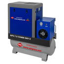 Airpress Schraubenkompressor 10 bar 200L 7.5 PS/5.5 kW 690 l/min (APS 7.5 Combi Dry X G2)