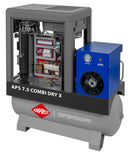 Airpress Mietgerät APS 7.5 Combi Dry X | Schraubenkompressor 690 l/min | 7.5 PS/5.5 kW | 10 bar