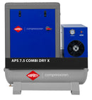 Airpress Mietgerät APS 7.5 Combi Dry X | Schraubenkompressor 690 l/min | 7.5 PS/5.5 kW | 10 bar