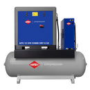 Airpress Schraubenkompressor 10 bar 500L 10 PS/7.5 kW 380-1050 l/min (APS 10 IVR Combi Dry X G2)