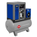 Airpress Schraubenkompressor 10 bar 500L 20 PS/15 kW 410-2000 l/min (APS 20 IVR Combi Dry X)