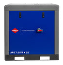 Airpress Schraubenkompressor 10 bar 7.5 PS/5.5 kW 290-790 l/min (APS 7.5 IVR X G2)