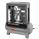Airpress Mietgerät APS 7.5 IVR Combi X | Schraubenkompressor 170-760 l/min | mit Kessel | 7.5 PS/5.5 kW | 10 bar