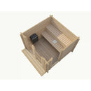 Fjordholz Sauna Cabin Model Cube Panorama