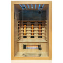 Tronitechnik Infrarotsauna / Infrarotkabine für 1-2 Personen MILTON 135x105cm