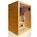 Tronitechnik Infrarotsauna / Infrarotkabine für 1-2 Personen MILTON 135x105cm