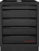 KRAFTWERK MOBILIO drawer cabinet, 5 drawers BLK