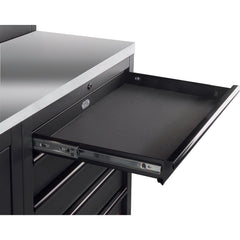 KRAFTWERK MOBILIO BLK combinato 4 pezzi con pannello forato, acciaio inox 430 – Vorschau 11