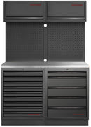 KRAFTWERK MOBILIO BLK 2-seater station wagon with perforated panel, stainless steel 430