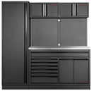 KRAFTWERK MOBILIO BLK 2-seater station wagon, wide, perforated panel, stainless steel