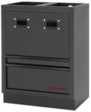 KRAFTWERK MOBILIO BLK 8-seater combination unit with pegboard, beech