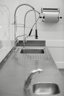 Rieber hand wash basin - cover &amp; knee switch 40415