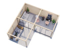 Palmako Bianca 24,9 m2 Set 214 Slide