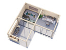 Palmako Bianca 24,9 m2 Set 223 Slide