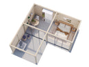 Palmako Lenna 24,9 m2 Set 413 Slide