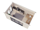Palmako Grace 14,1 m2 Slide Plus