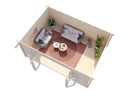 Palmako Lea 19,4 m2 Bifold