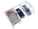 Palmako Roger 19,0+33,2 m2 mit Holztor