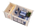Palmako Sanna 12,8 m2 Slide