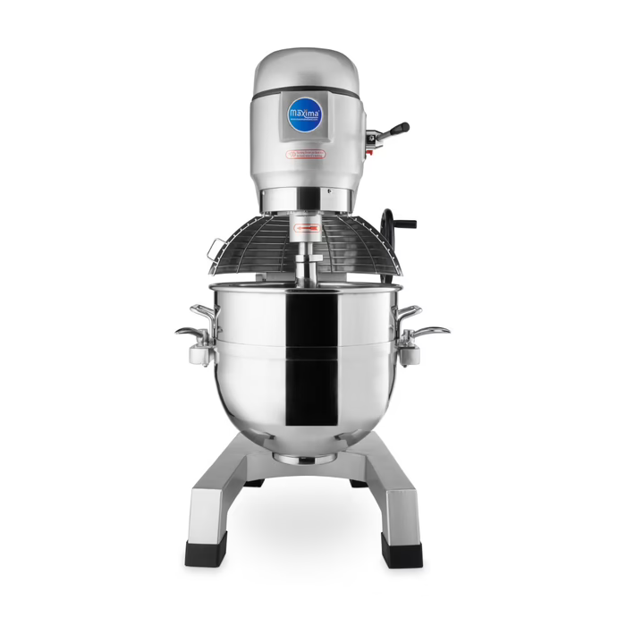MAXIMA Gastro Planetenmischer - 60 l - Bis 30 kg Teig - 3 Geschwindigkeit