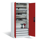 C+P Akkuladeschrank Serie 89, H1950xB930xT500mm