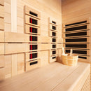 EAGO AWT Infrarotkabine E1250A-IR Hemlock 210x110 ohne Ofen