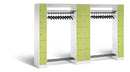 C+P Offene Garderobe, H1950xB2840xT480mm