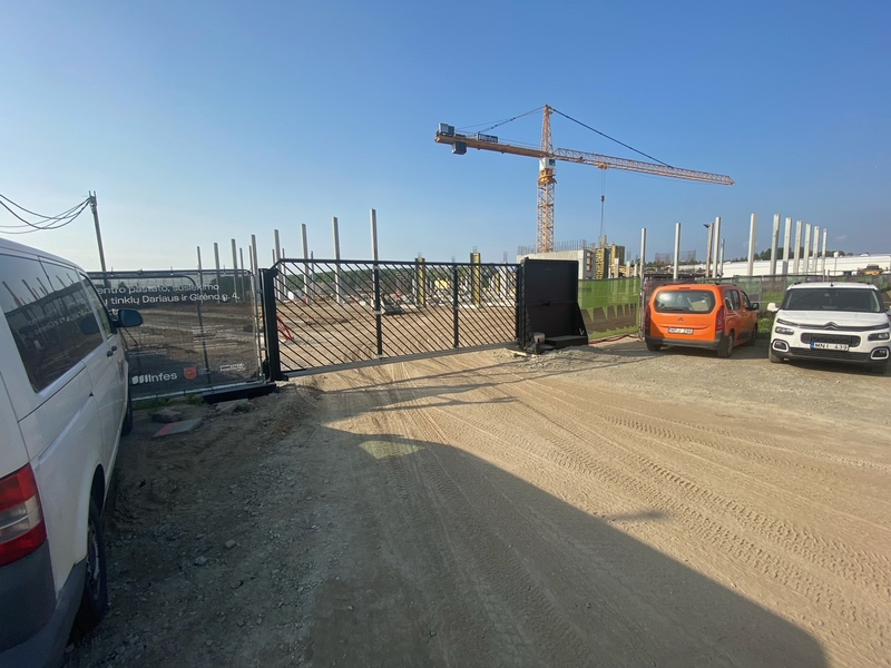 Schake Faltbares Schiebetor V-Gate