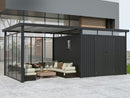 StarLine Metal Shed Model Style 7.56 m² Economy Set-5 Anthracite