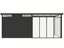 StarLine Metal Shed Model Style 7.56 m² Economy Set-5 Anthracite
