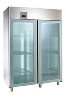 NordCap COOL-LINE Glastürkühlschrank KU 1402-G BASE