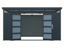 StarLine Metall Gerätehaus Modell Solidum 11,4 m²