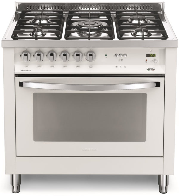 LOFRA - RAINBOW - GAS SINGLE OVEN 90 cm - PBPG 96 GVT/ C- White 