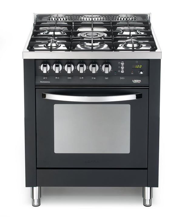 LOFRA - RAINBOW - GAS SINGLE OVEN 70 cm - PNM76 GVT/CI - Black 