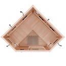 Tronitechnik Infrarotkabine LAKEFIELD 3 120x120 Dual-Therm