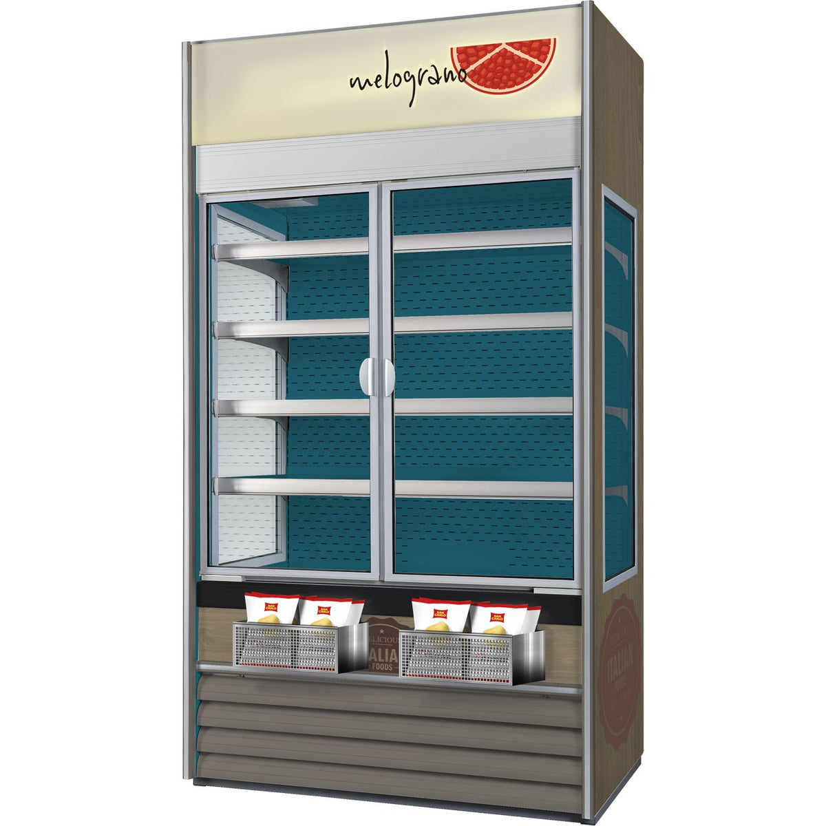 NordCap Wandkühlregal ALASKA 360 ENERGY