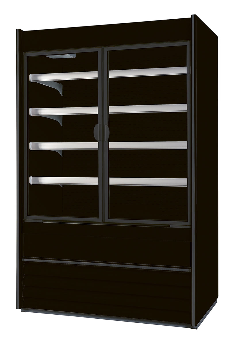 Vitrine réfrigérée murale NordCap ALASKA 150 SLIM ENERGY DR BLACK