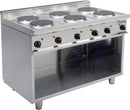 Cuisinière électrique SARO, élément bas ouvert modèle E7/CUET6BA