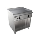 SARO gas griddle plate, open base, E7/KTG2BAL