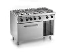 Cuisinière à gaz SARO Fast-Series, four électrique, F7/FUG6LE